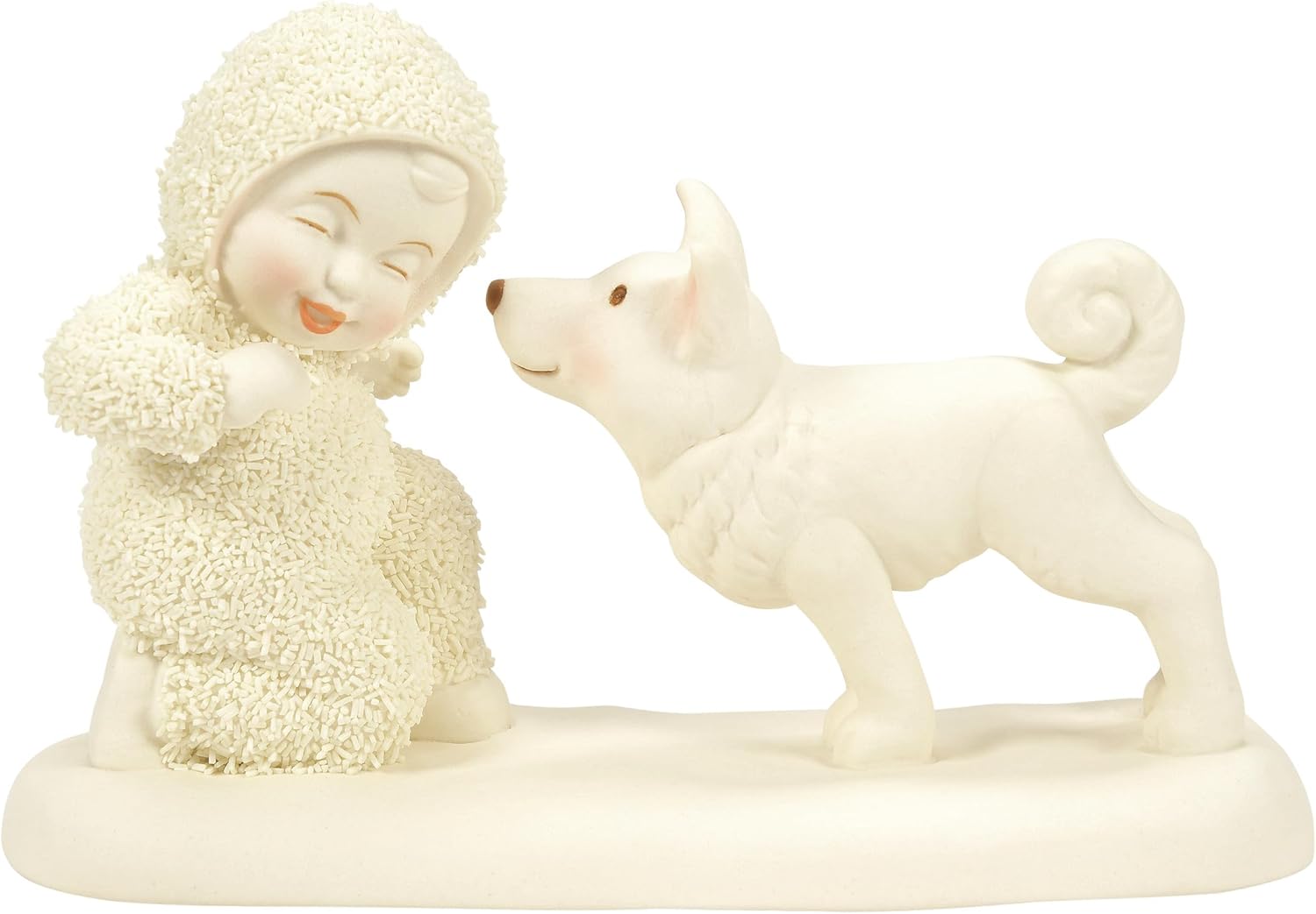 Department 56 Snowbabies Woodland Wonder Laughing with My Bestie Figurine, 3.54 Inch, Multicolor