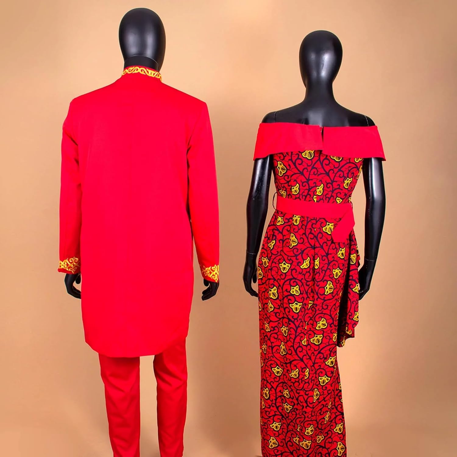 African Couples Clothes Bazin Riche Dashiki African Long Dresses for Women Match Men Outfits Top and Pants Sets