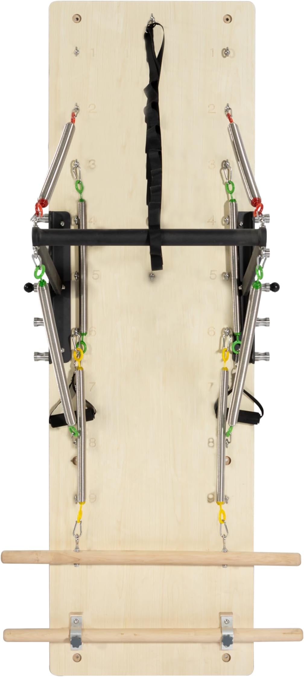 Pilates Springboard, Wall Mounted Pilates Reformer Machine, Yoga Fitness Trainer Suitable for Home & Gym Workout