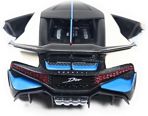 Miniatura 3 de Maisto - Modelo a escala 1/24 compatible con Bugatti Divo Replica Deportivo Modelo 2018 (blanco mate)