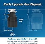 Insinkerator Badger 5XP 0,75 HP Évacuation de Déchets Alimentaires Ménagère