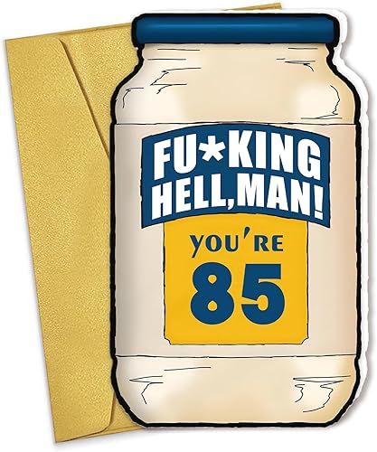 Miniatura 24 de Divertidas tarjetas de cumpleaños 80 para hombres y mujeres, regalos de 80 años para marido y esposa, idea de decoración retro de cumpleaños 80 para