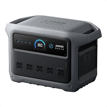 Anker SOLIX C1000 Gen 2 Power Station, 1024Wh, 2000W Solar Gen