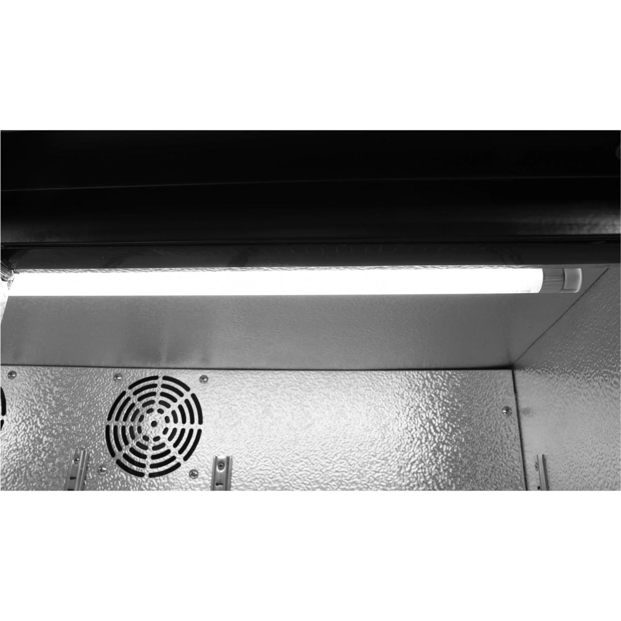 Yato - Vetrina refrigerante per bottiglie, 341 l, a risparmio energetico, in acciaio verniciato a polvere, ideale per gastronomia e commercio, con illuminazione a LED, display digitale della