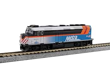 鉄道模型 kato USA F40PH Chicago Metra New Paint 鉄道模型 kato USA F40PH Chicago Metra New Paint Kato N 106