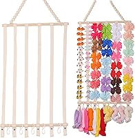 Vista 12 de YOcity Soporte Organizador de Diademas para Niñas Bebés Diademas Accesorios para el Cabello Organizador de Lazos para el Cabello Almacenamiento