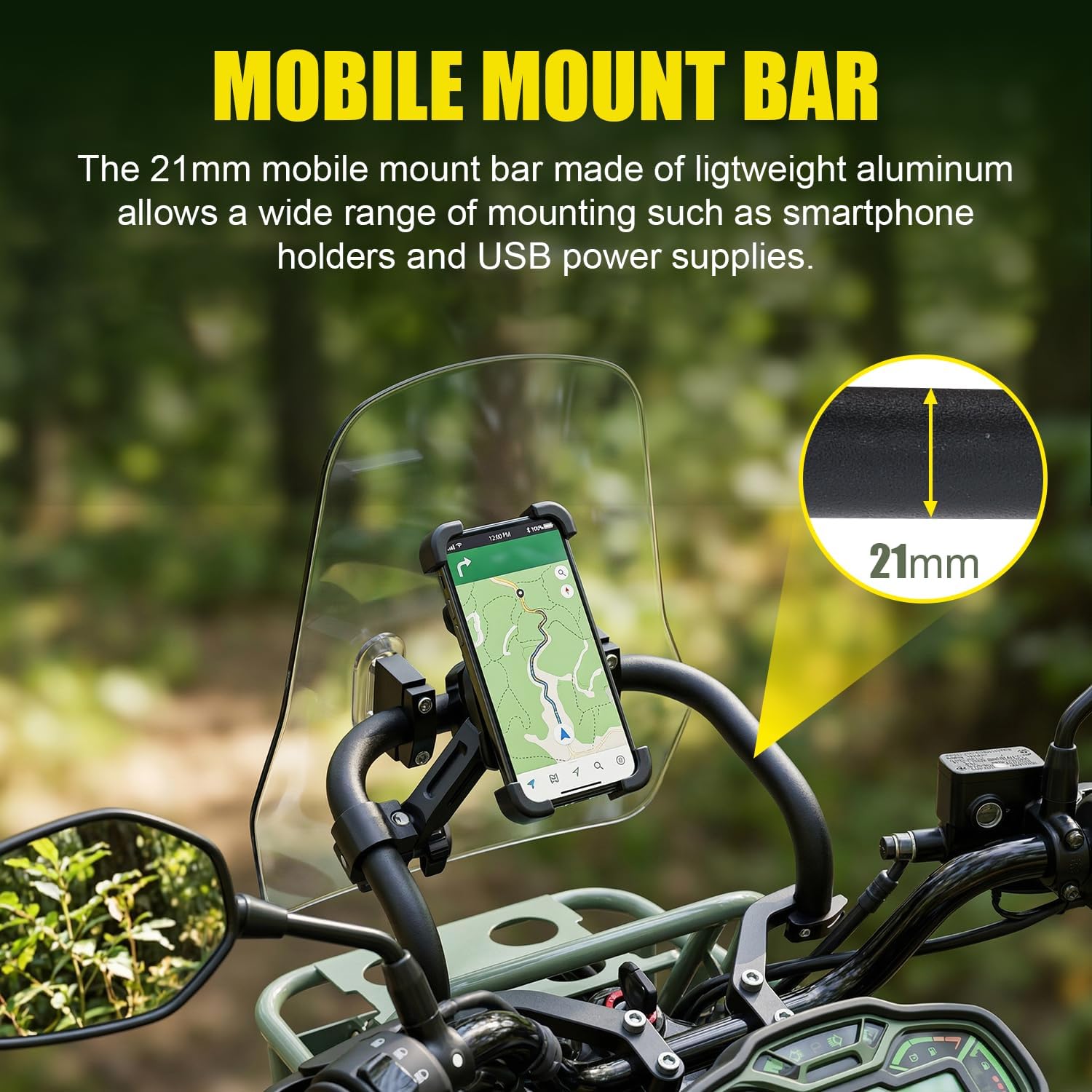 Motorcycle Windshield Deflector Windscreen Fit for CT125 Trail 125 Hunter Cub 2021 2022 2023 2024 2025 Wind Shield Screen Visor Flyscreen, Transparent
