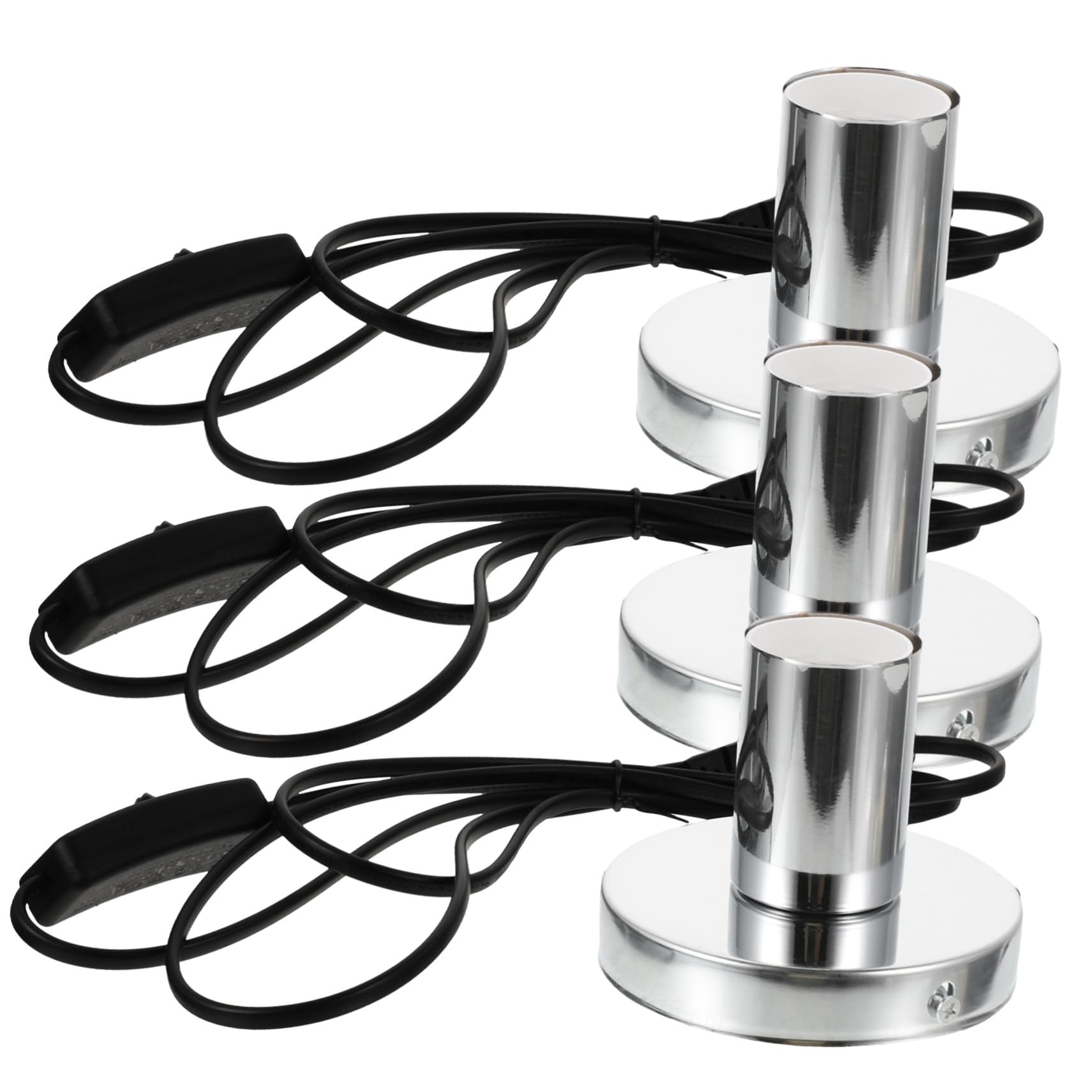 Gadpiparty 3 Piezas portalámparas tornillo bombillas halogenas bombilla halogena bombilla e27 cable bombilla con enchufe piezas lámparas para hacer lámparas cableado soporte enchufar