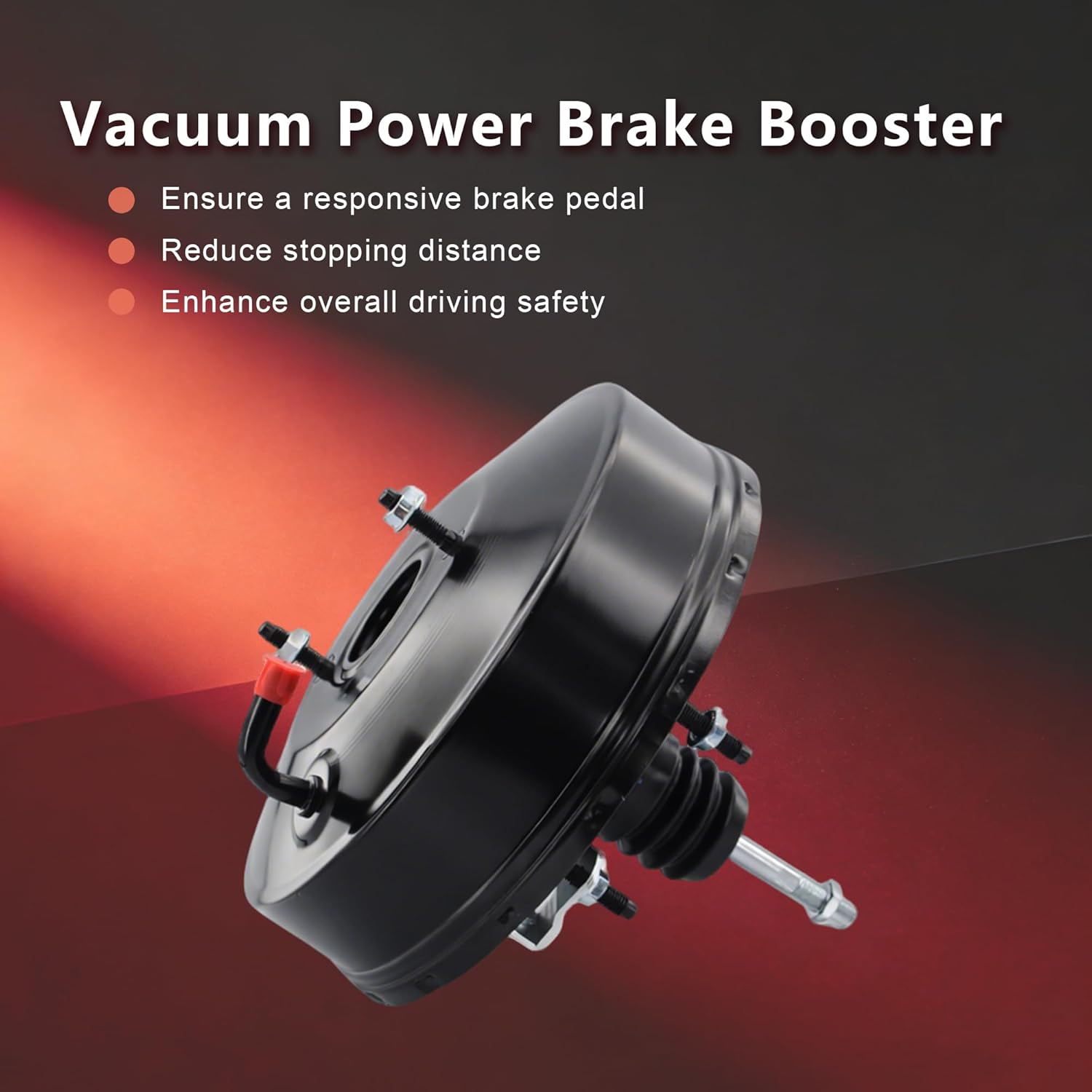 54-72679 Vacuum Power Brake Booster, Compatible with Chevrolet Aveo 2004-2008 96534598 96534605, BXFBA-900