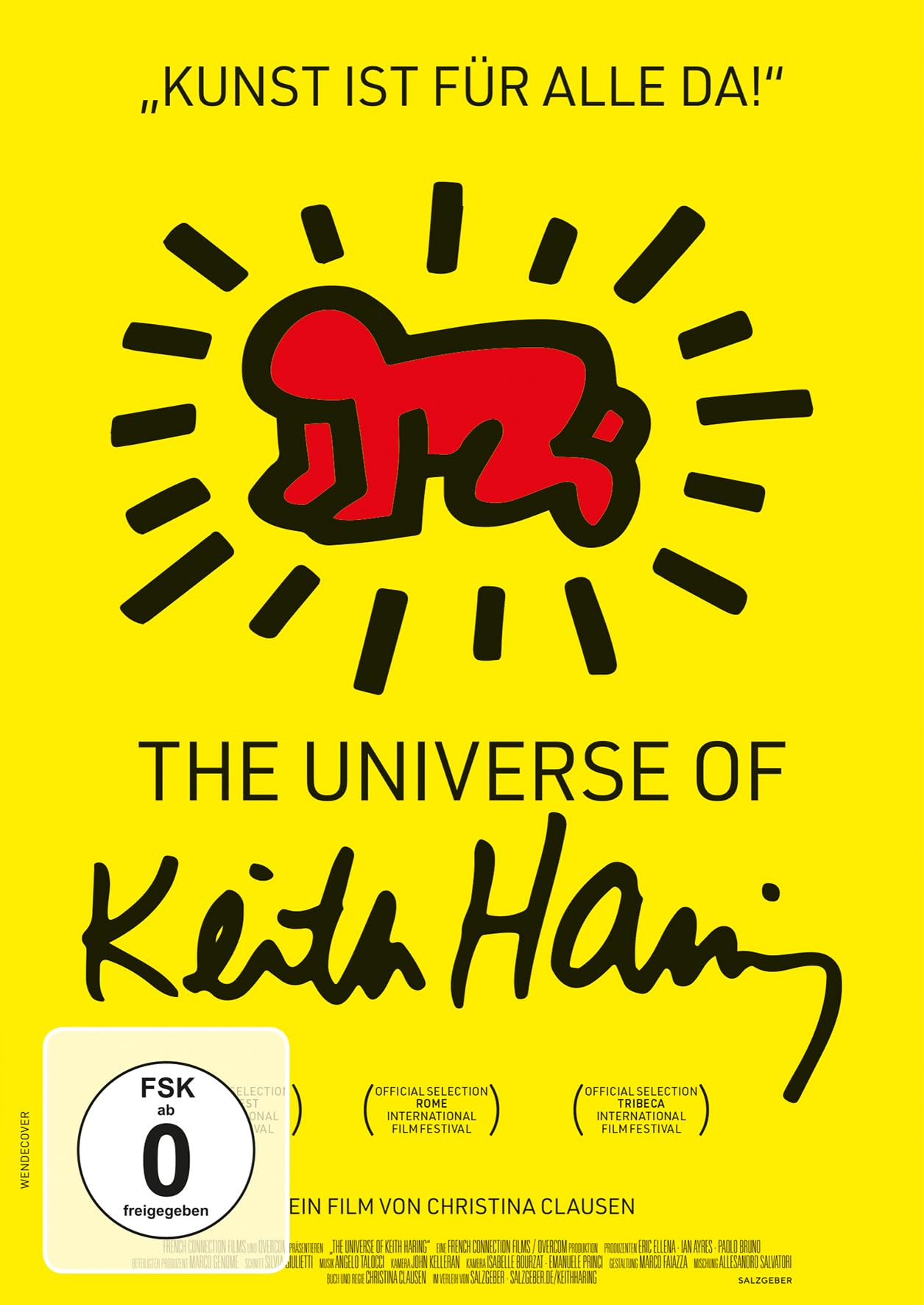 Keith Haring DVD documental sobre el universo del arte pop neoyorquino en formato fisico