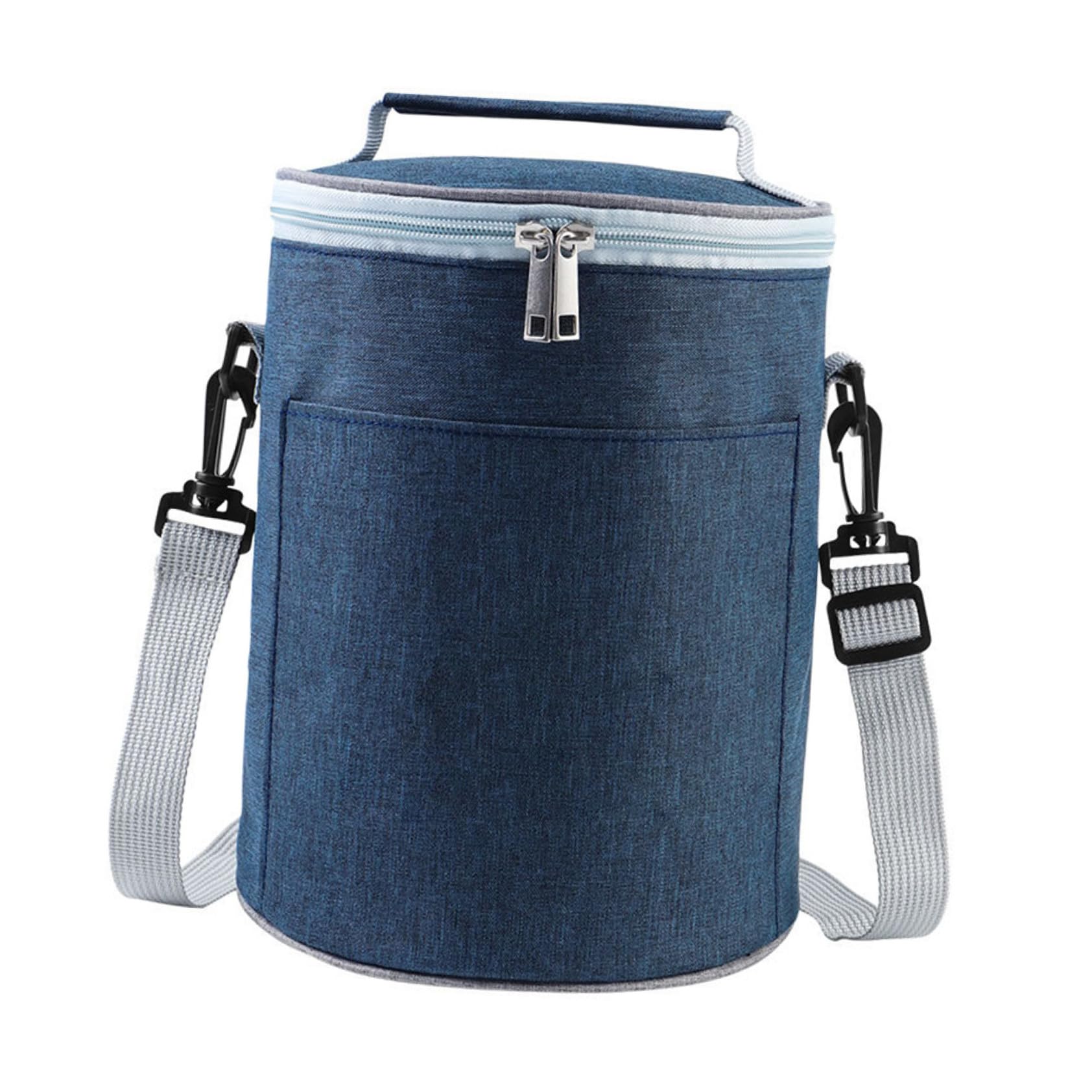 TOYANDONA Tragbare Thermotasche aus Oxford Gewebe Kompakte Lebensmittelbeutel für Reise und Takeout Isolierte Kühltasche für Camping und Picknick