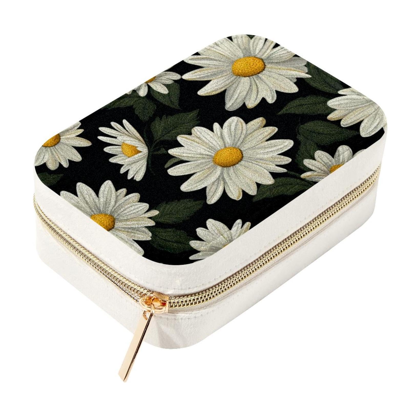 Organiseur de bijoux en velours compact pour boucles d'oreilles