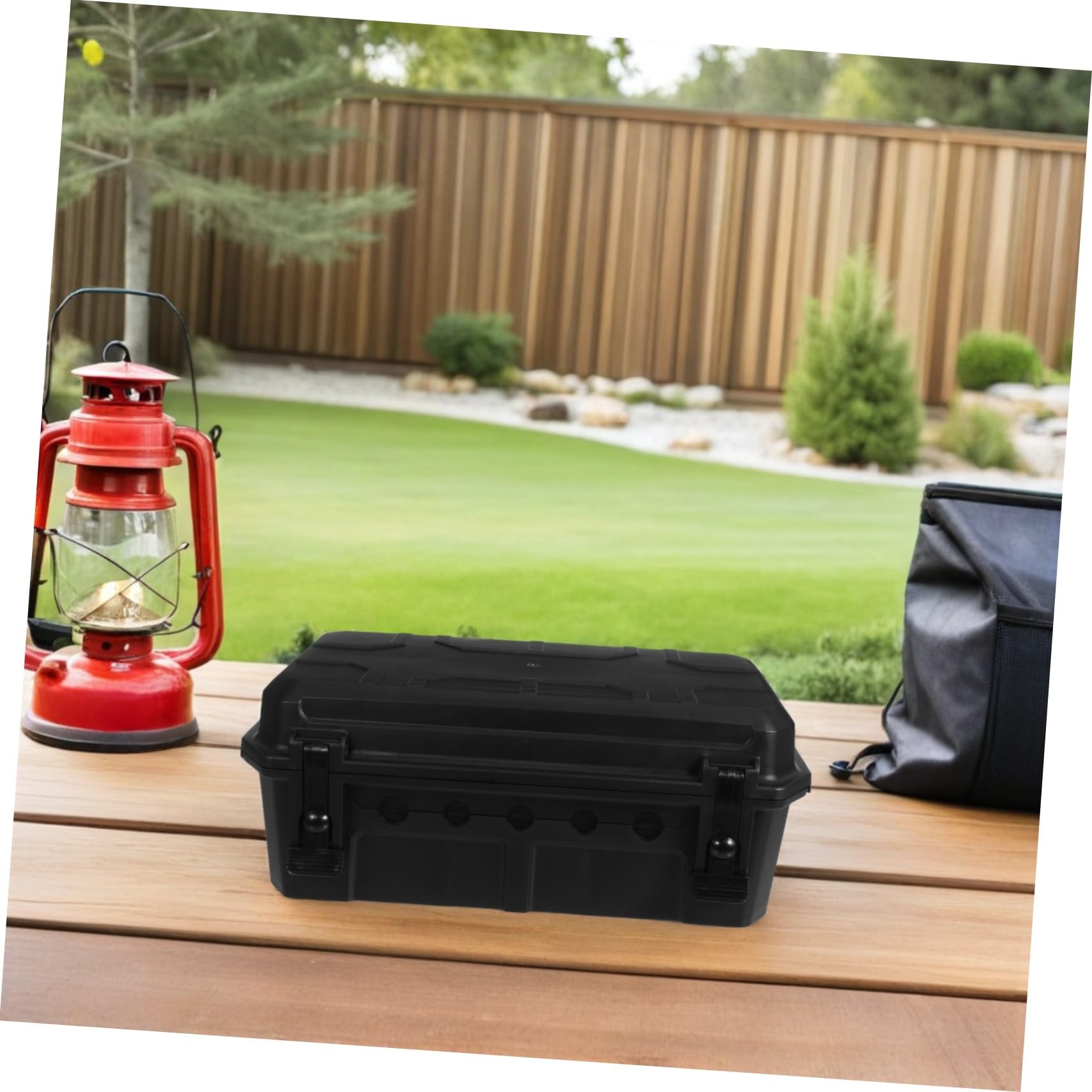 Wasserdichte Outdoor Anschlussdose Große Sicherheits-verteilerdose für Verlängerungskabel Wetterfeste Elektrobox mit Großem Fassungsvermögen für Garten Teich und Außenbeleuchtung