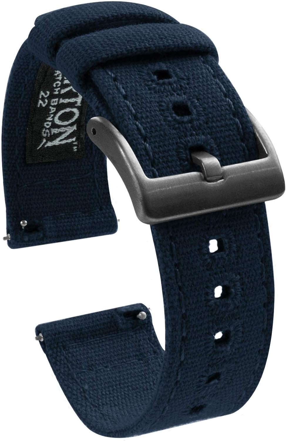 Navy Premium Canvas Watch Band