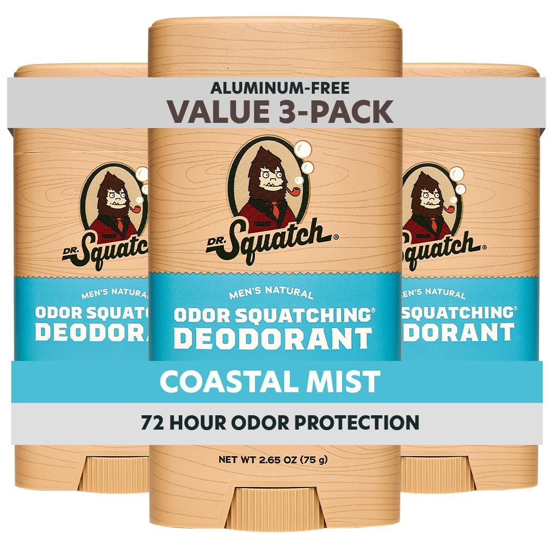 Amazon.com : Dr. Squatch Natural Men's Deodorant – Aluminum Free