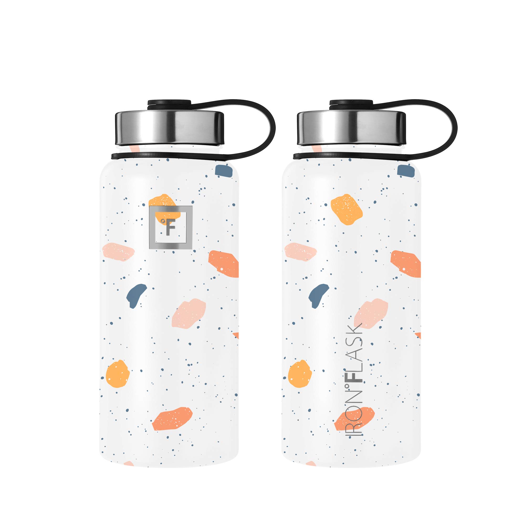 Bouteille D'Eau En Acier Inoxydable Avec Paille 1L Isotherme Sous Vide Grande Gourde En Métal