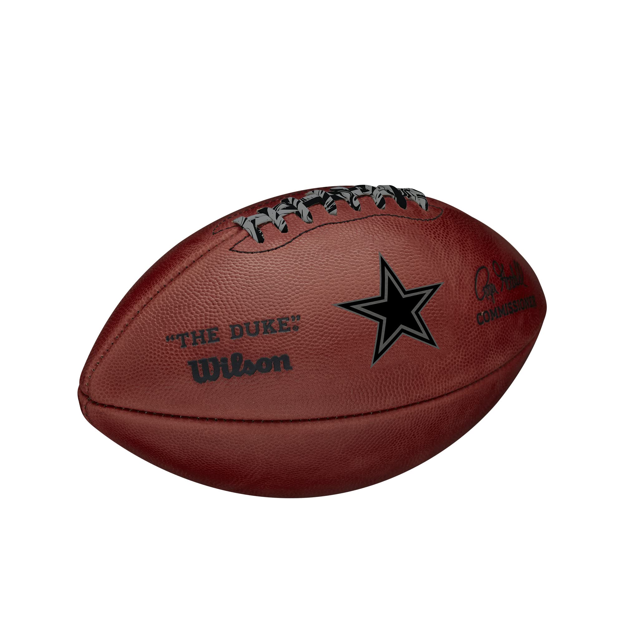 Wilson The Duke NFL Team Metallic Football - Dallas Cowboys