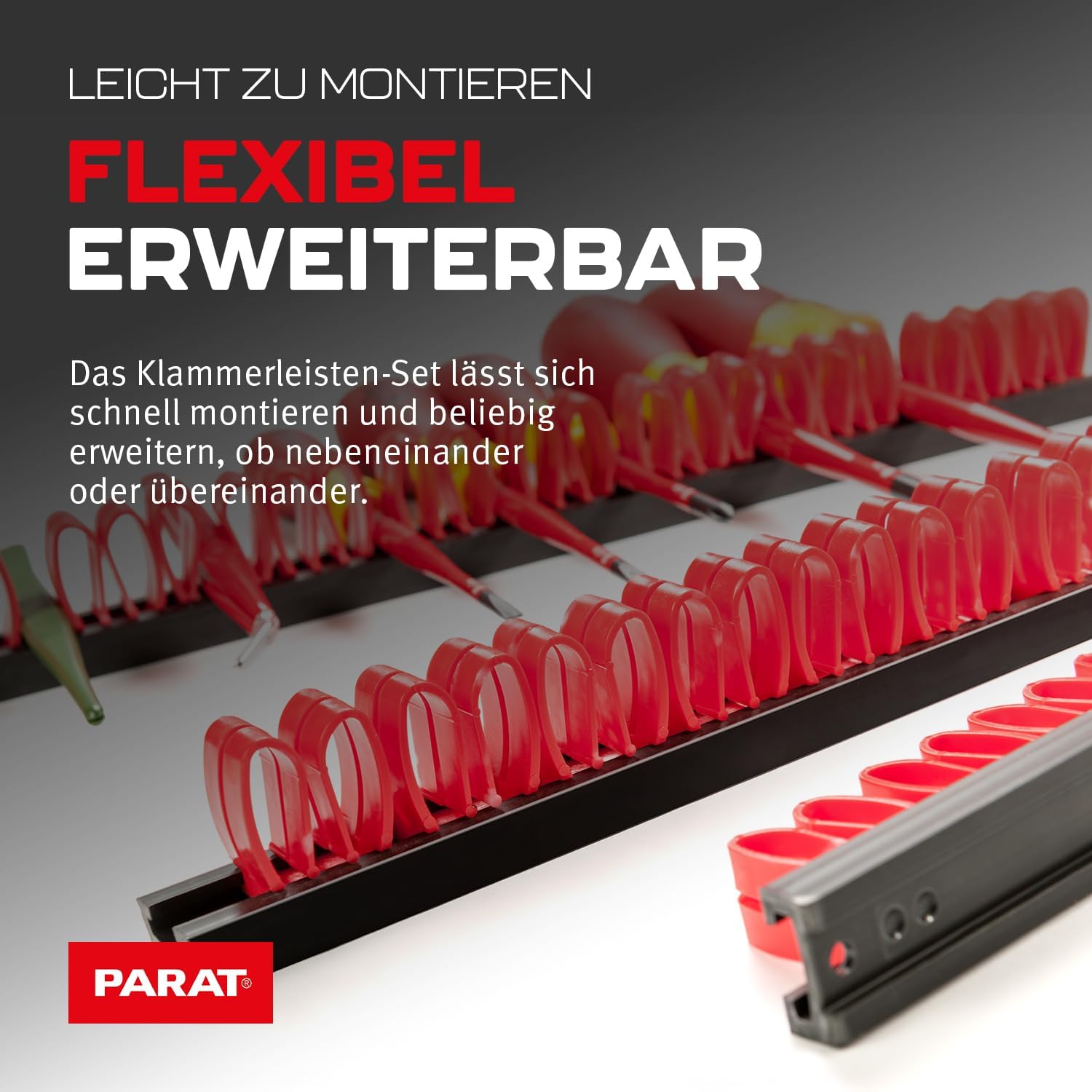 Parat 802000981 Wall Mounting Strip Set "Basic" 3Piece