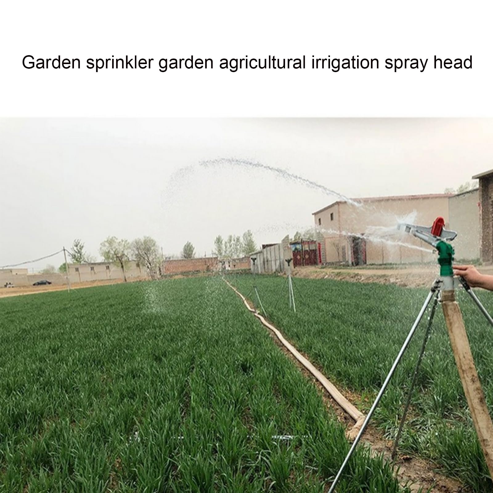 40 Irrigatori agricoli resistenti – Irrigazione a lungo raggio regolabile a 360° per fattoria, frutteto ad alta pressione
