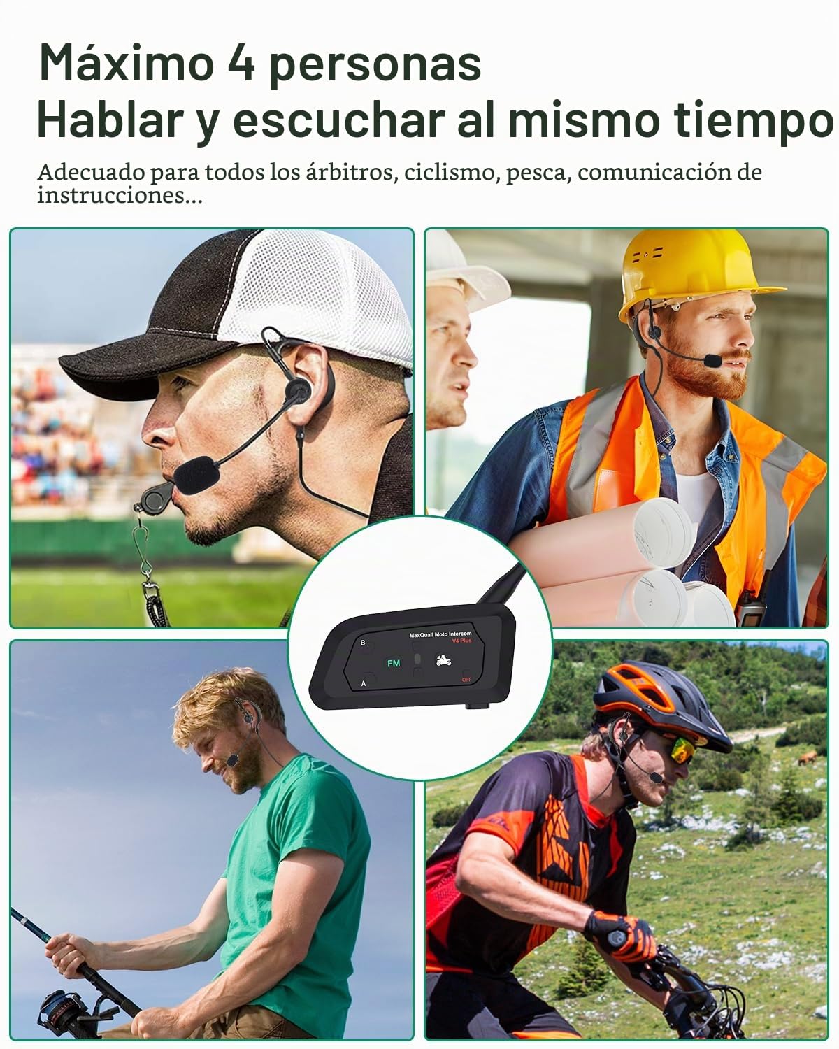 Árbitro Auriculares 3 Árbitros Hablar Al Mismo Tiempo Fútbol Auriculares inalámbricos Auriculares inalámbricos de fútbol Auriculares Comunicación Árbitro de fútbol