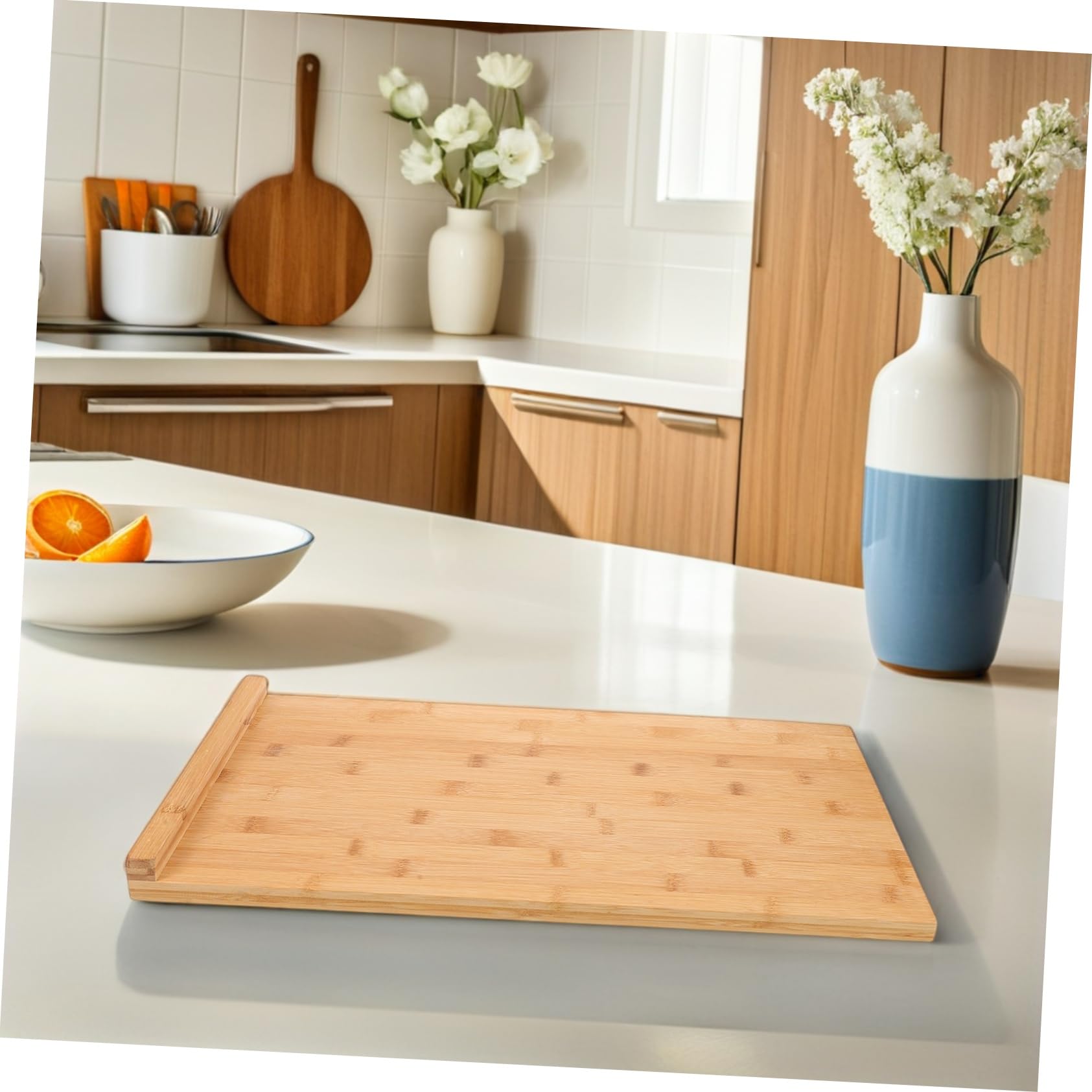 Tagliere Inox per Cucina con Tagliere per Pasta e Formaggi Lavabile in Lavastoviglie Materiale Durevole