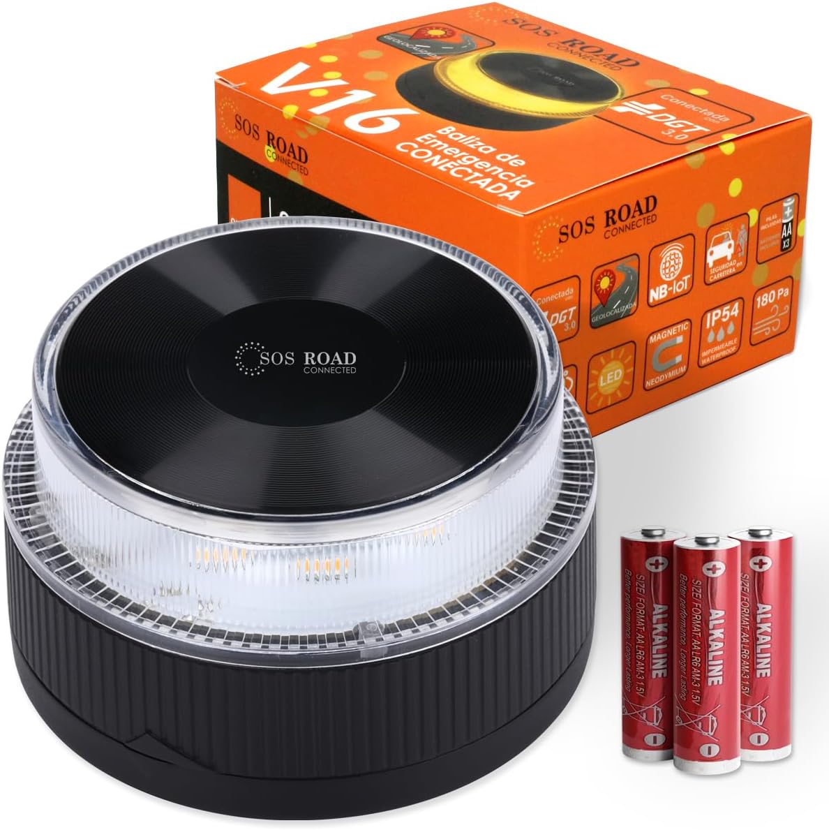 Baliza V16 conectada 2025