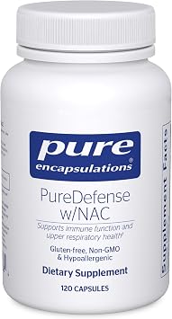 Pure Encapsulations PureDefense with NAC, 120 Capsules