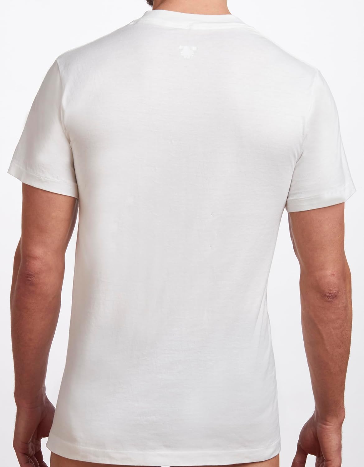 Stanfield's Men's Cotton Tagless Crew Neck Undershirt, 4 Pack, White, Small - Image 3