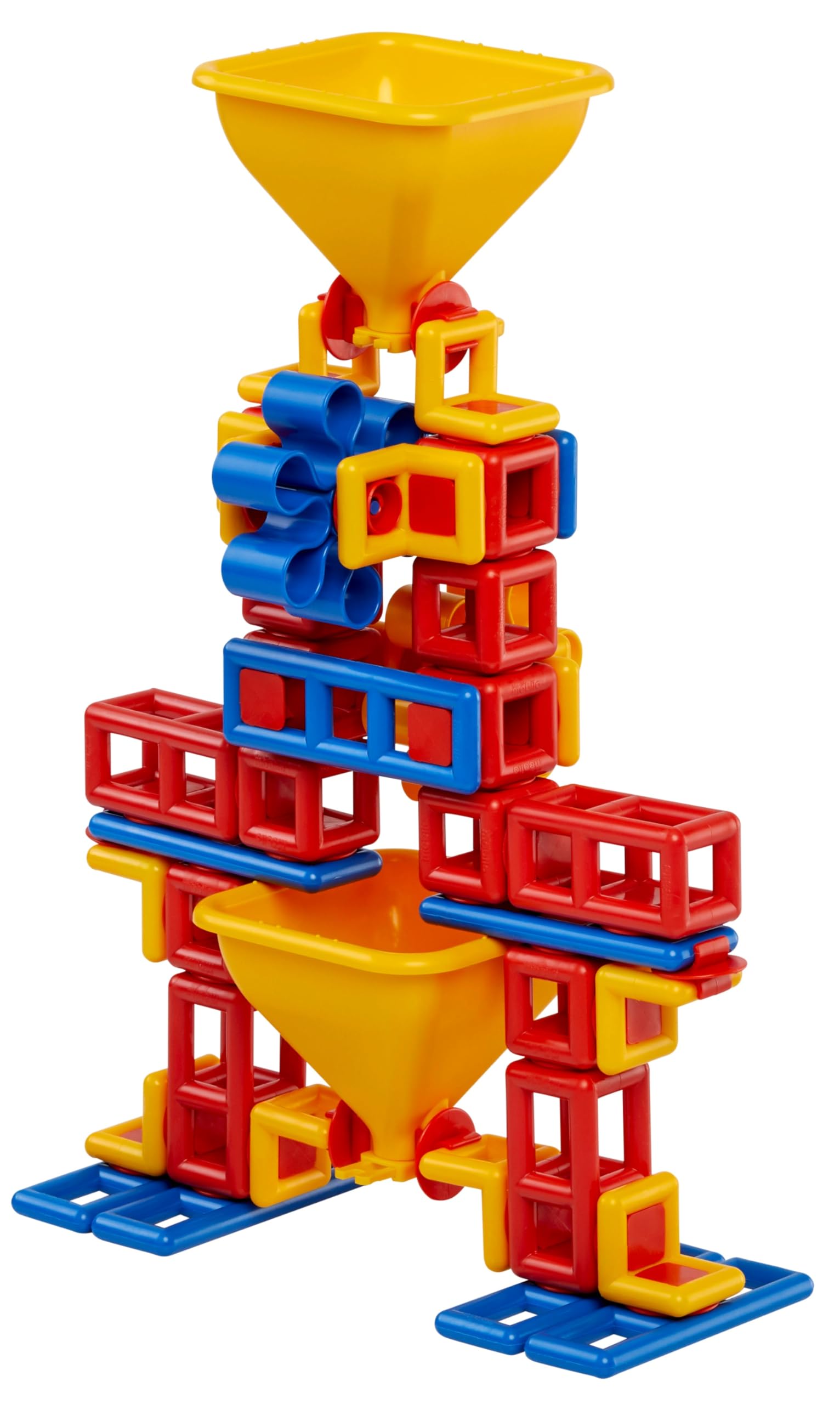 FLOW Advanced: experimentieren mit Sand, 134 Teile - Kreatives Konstruktionsspielzeug made in Germany - bauen, spielen, lernen für Kinder 3 - 8 Jahre
