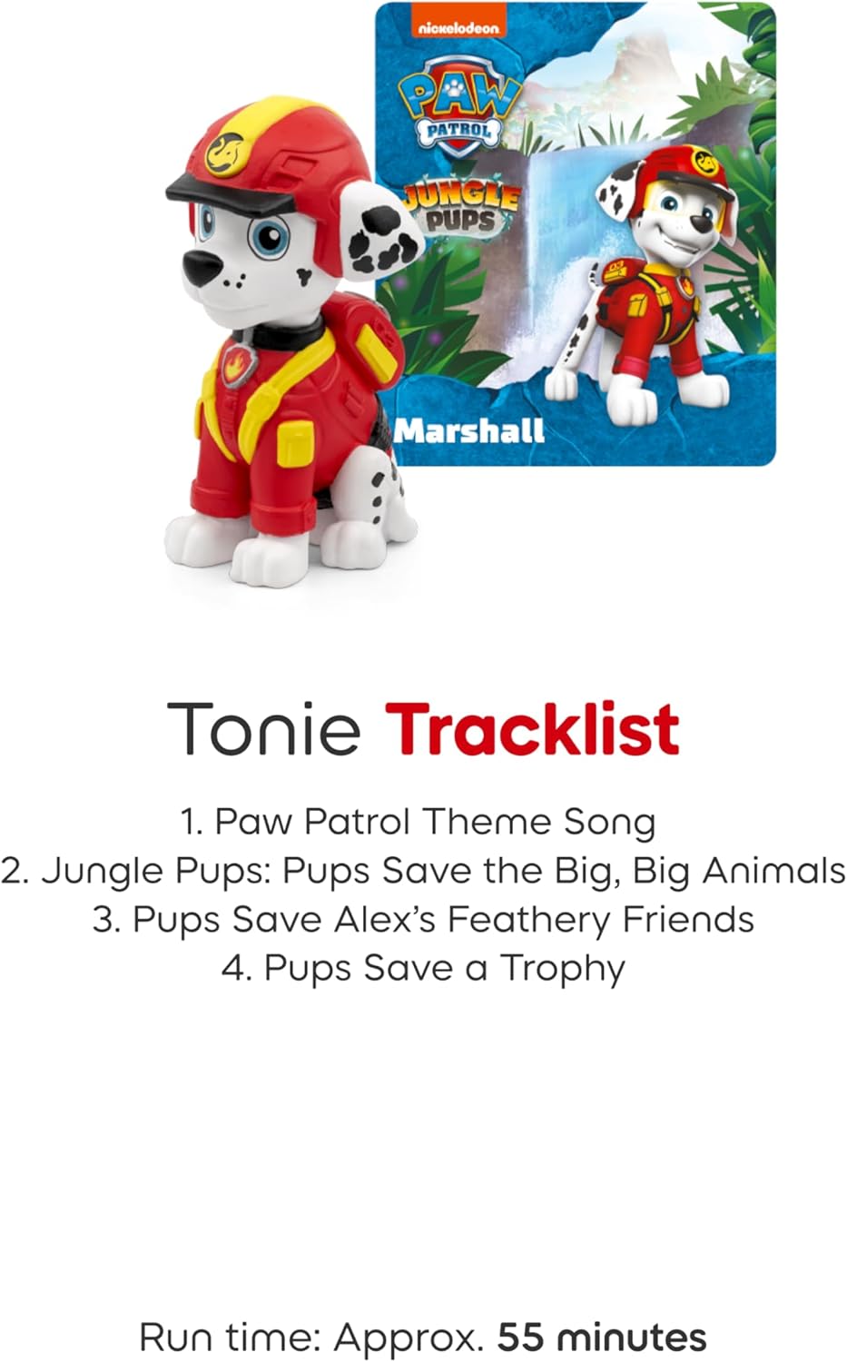 Tonies Marshall Audio Toy Figurine from PAW Patrol Jungle Pups