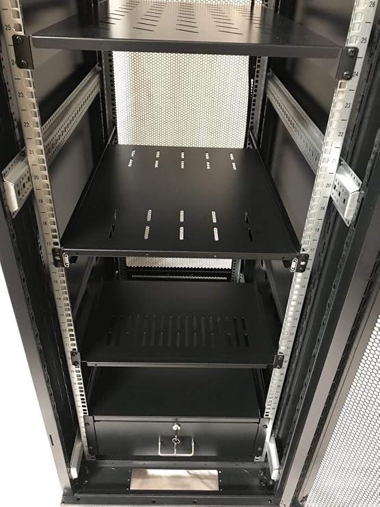 42U Rack Mount Internet/Network Server Cabinet 1000MM (39.5inch) Deep Fully Assembled