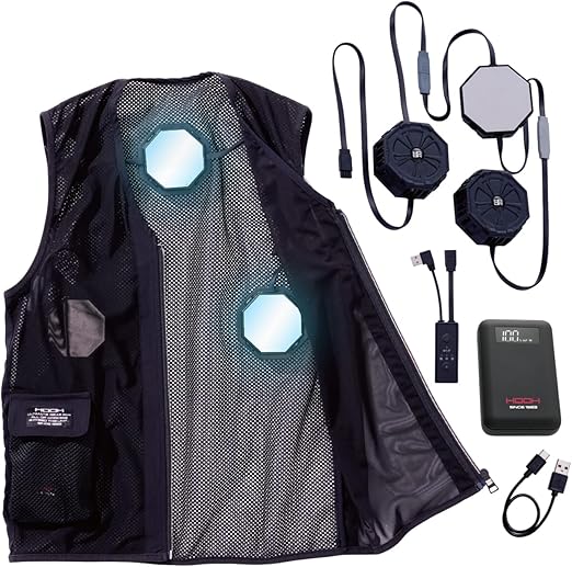 Amazon.co.jp: 村上被服 HOOH 2025年 ペルチェベストセット 八角形