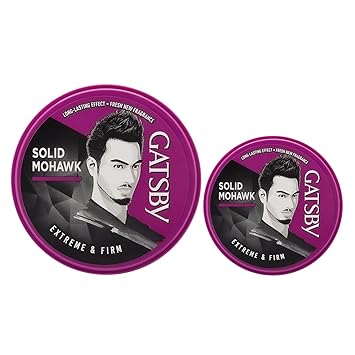 Gatsby Extreme and Firm Hair Styling Wax Home and Travel Pack, 75g with 25g