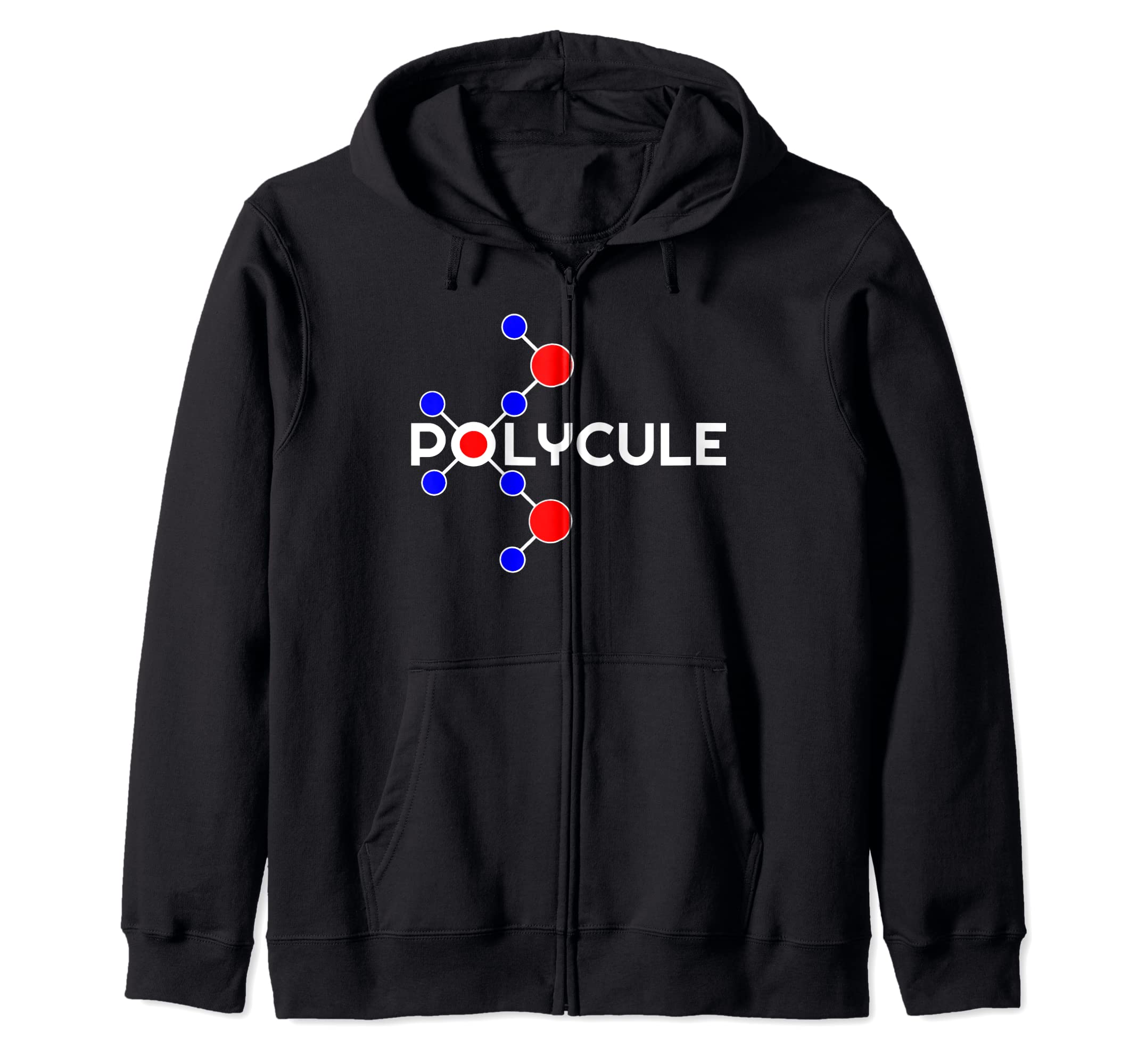 Polycule Poly Pride, Polyamory Group Relationship Gift Zip Hoodie