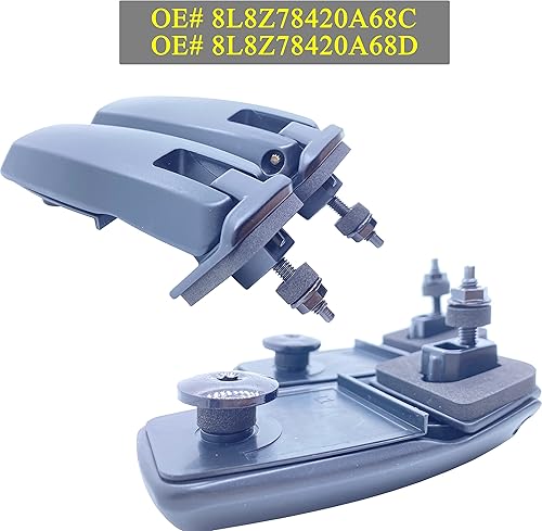 Miniatura 2 de Bisagra de ventana trasera de escape compatible con Ford Escape 2008-2012 Mercury Mariner 2008-2011 Mazda Tribute 2008-2011 Juego de bisagras de