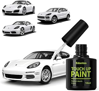 C9A White Touch Up Paint Compatible with Porsche Cars, Professional Auto Touch-up Paint Scratch Repair Kit, Automotive Paints Exact Match for Macan/Cayenne/911/Panamera/718/Cayman/918/Boxster