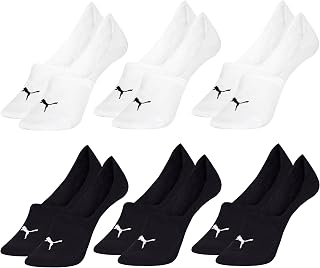 Kit 6 Pares Meia Puma Sapatilha Super Invisível Esportiva Masculino Adulto