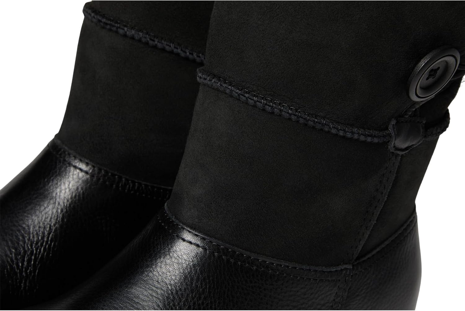 Dansko Multi-Look Fur Boots for Women Lilith Winter Boot with Real Shearling Shaft and Button Closure for Adjustable Fit and Style - Image 2