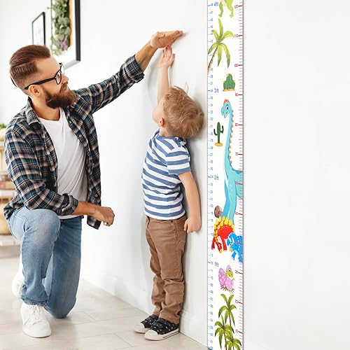 Miniatura 7 de Tabla de crecimiento de altura de bebé, regla de entrega de primera calidad, decoración de pared para niños, 76 x 8 pulgadas, registro de altura de