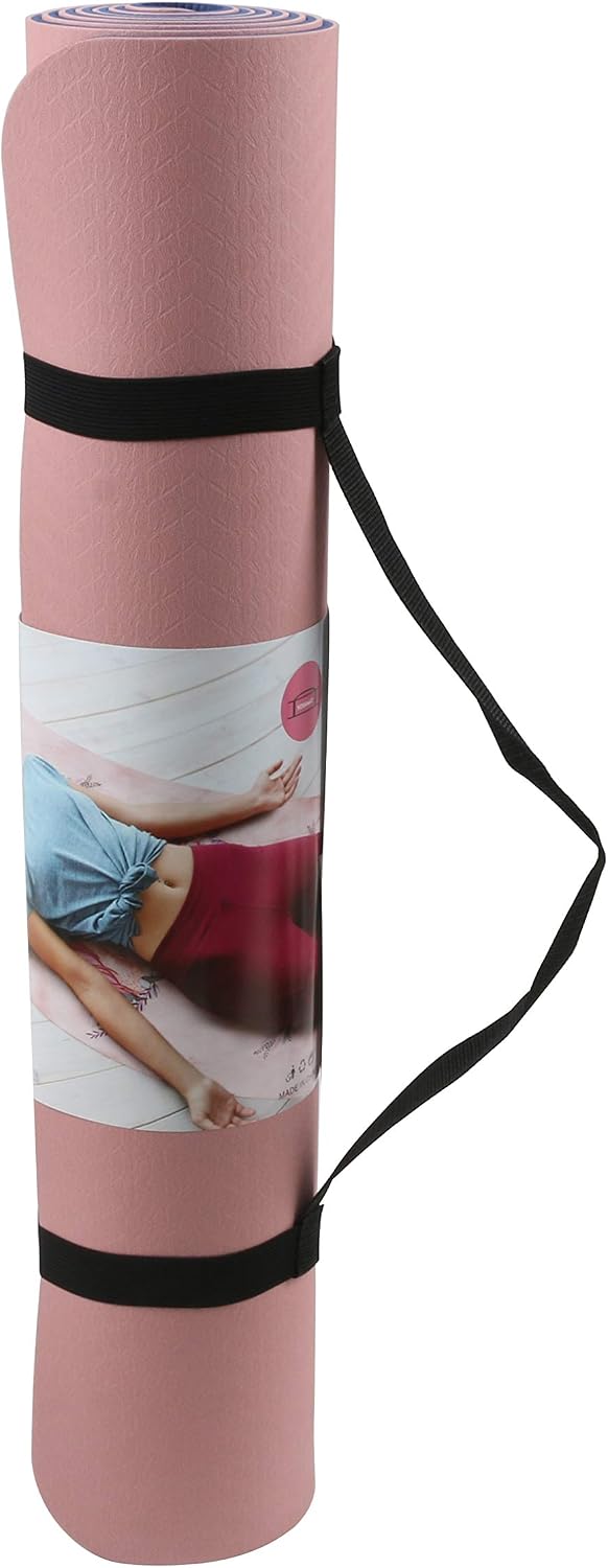 wwww Yoga Mat with Strap, Extra Wide 72 x24 Inch & 27 & 31 Inch, Extra Thick 1/4 & 1/3 Inch, Eco Friendly Yoga Mats By SGS Certified for Yoga Pilates Fitness, Best Gift for Lover