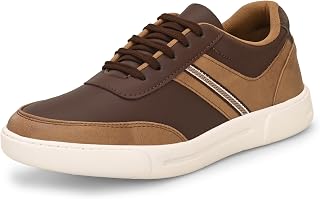 Centrino Shoes for Men Stylish | Sneakers for Man Casual | All-Day Comfort Lightweight Lace-Up Walking Shoes | Soft Cushioned Insole | Breathable Canvas Sneaker Shoes for Men | Anti-Skid Mens Shoes (6313)