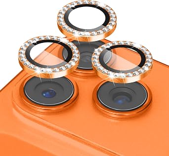 Camera Lens Protector for iPhone 17 Pro/iPhone 17 Pro Max Orange