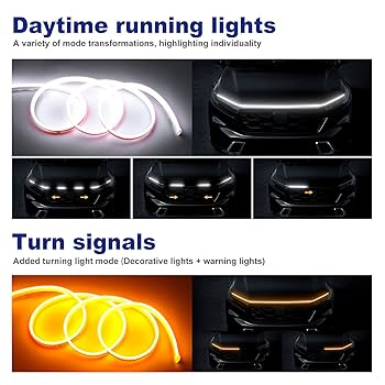 Amazon.com: JUPIZEUS Cuttable LED Car Under Hood Light Strip
