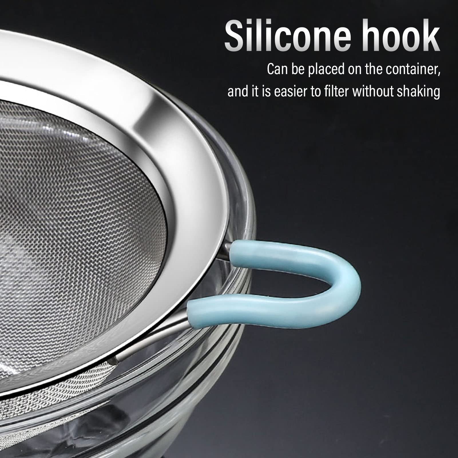 Amazon | ストレーナー 細かいメッシュ、60メッシュの細かい