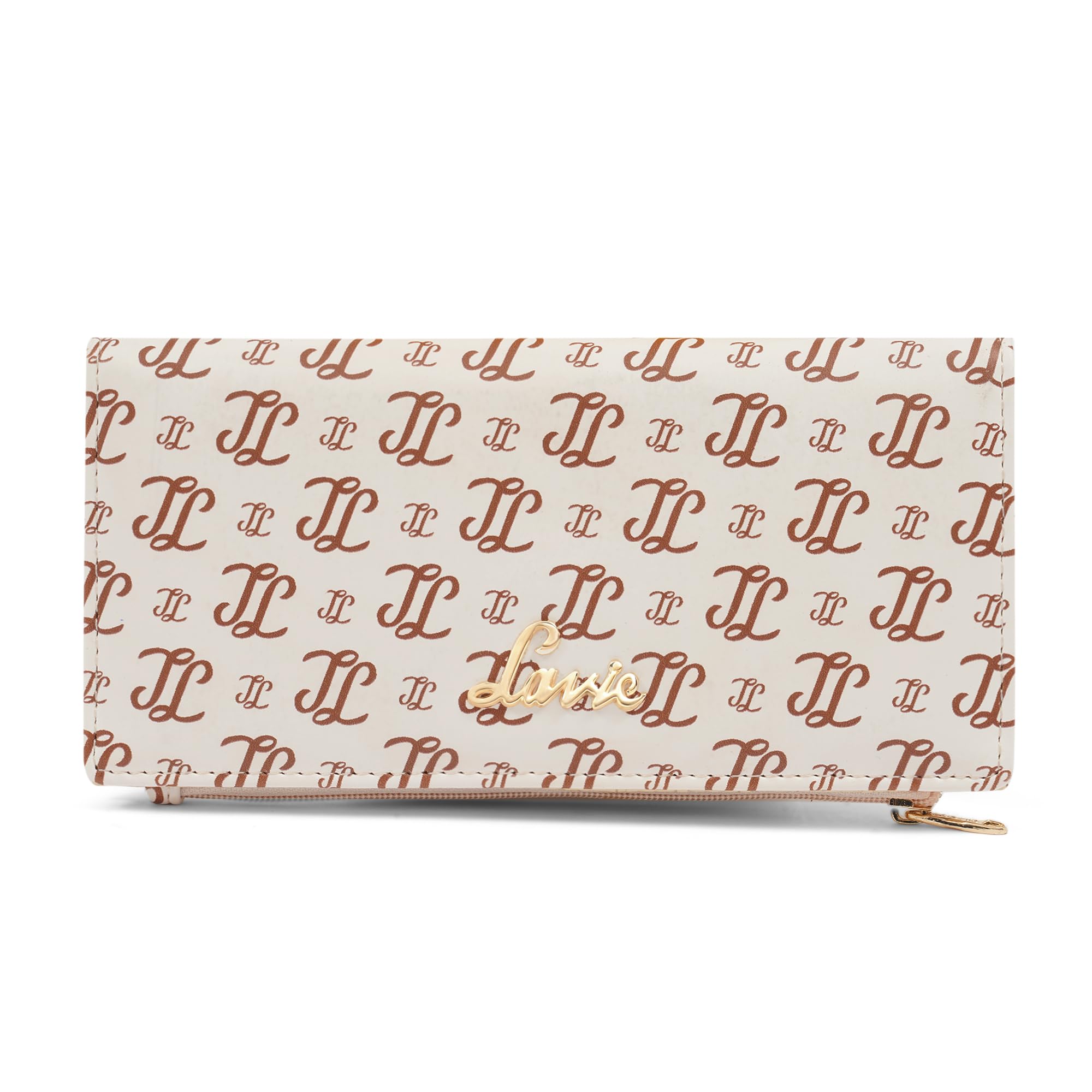 Women's Safain Monogram LL Print Bifold Wallet | Ladies Purse Handbags-image-16