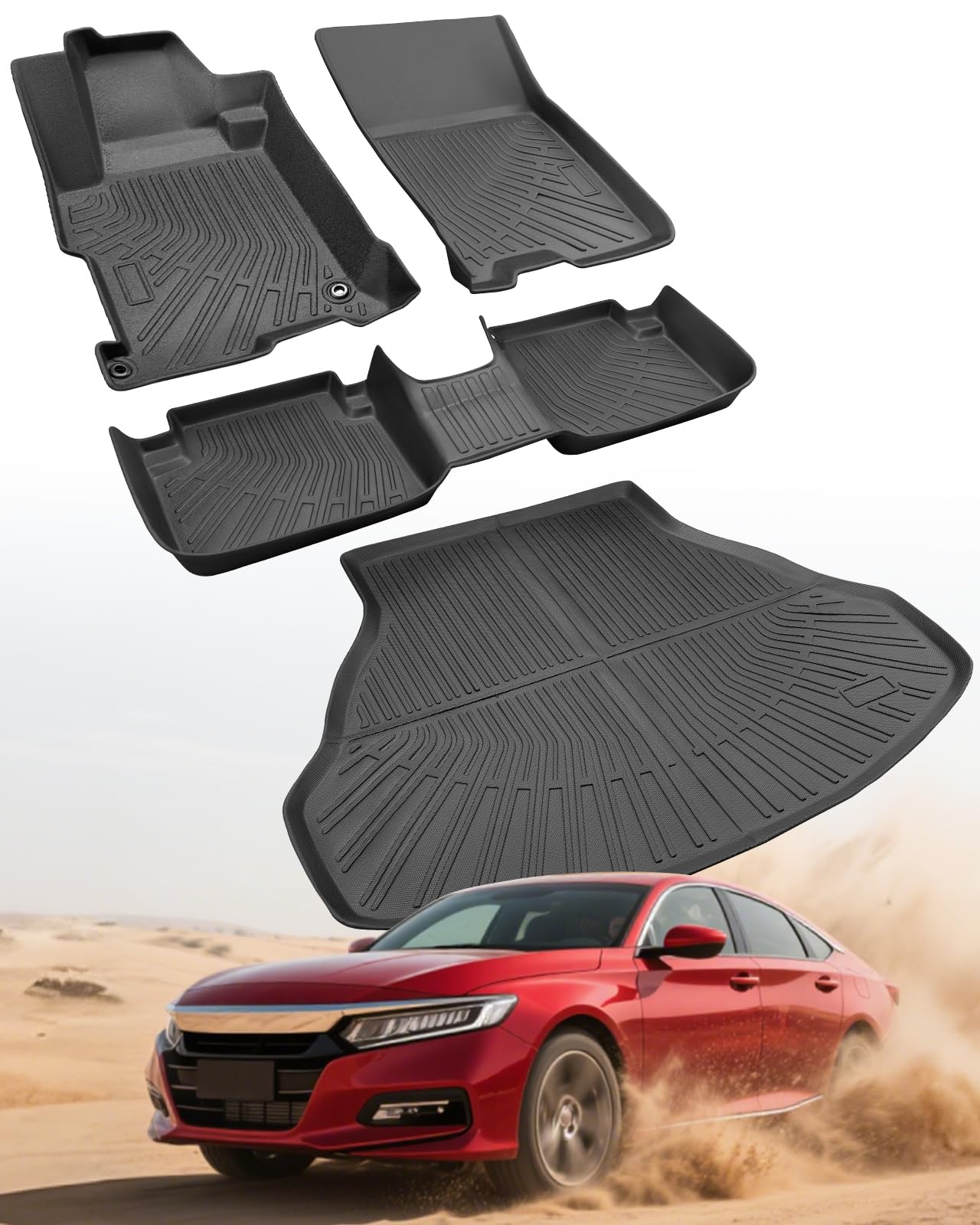 Amazon.com: COTAZA Floor Mats for Honda Accord Sedan 2013-2017 Car