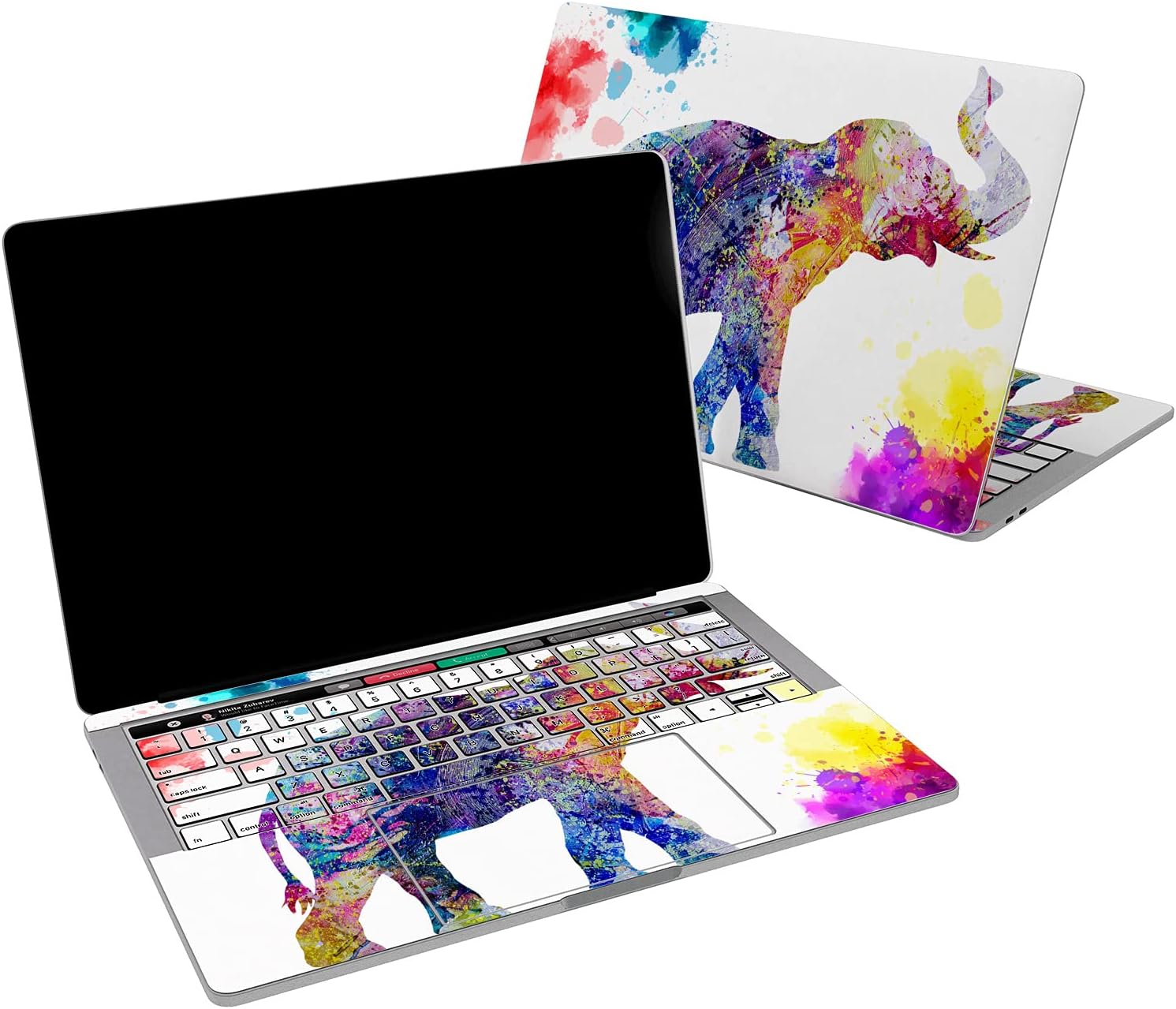 Vinyl Decal Skin Compatible for MacBook Pro 16 M3 M2 M1 14 2023 Air 15 2022 Retina 2020 Air 13 Mac 12 Underwater World Cute Ocean Fish Sticker Design Turtle Whale Cover Nice Print Laptop