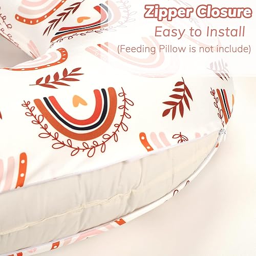 Miniatura 3 de Pea Pod Funda de almohada de lactancia, suave y elástica, funda extraíble para almohadas de lactancia, cómoda funda de almohada de lactancia para