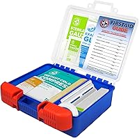 Vista 2 de Be Smart Get Prepared Kit de primeros auxilios de 110 piezas: limpiar, tratar, proteger cortes menores, hogar, oficina, coche, escuela, negocios
