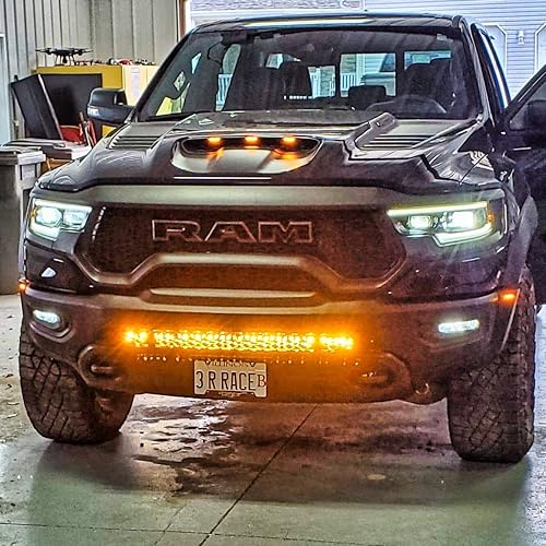Miniatura 2 de M&amp;R Automotive - Barra de luz LED  Barra de luz LED RAM TRX de 40 pulgadas ultra brillante 2019 2020 2021 2022  Fácil instalación de luz LED de 40